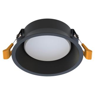 UNO M stropna svetilka GX53 okrogla črna