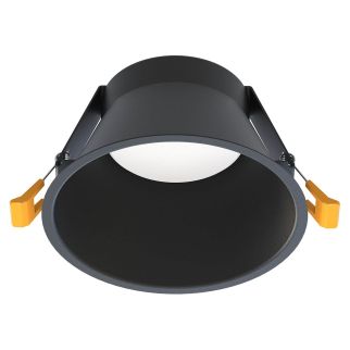 UNO L stropna svetilka GX53 okrogla črna