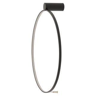 CIRCOLO S stenska svetilka LED 18W toplo bela okrogla črna/bela