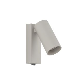 FOURTY stenska svetilka GU10 okrogla silk gray