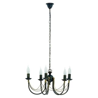 ARES V viseča svetilka E14 črno-zlata