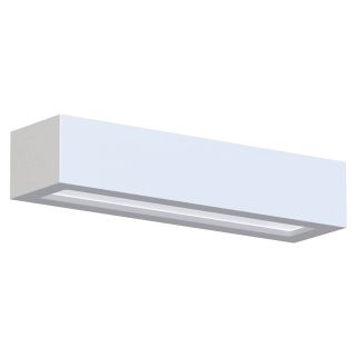 GIPSY M stenska svetilka E27 kvadratna bela