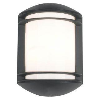 QUARTZ I stenska svetilka E27 antracit/bela