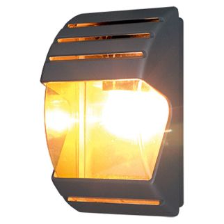 MISTRAL I A stenska svetilka E27 IP44 antracit/prozorna