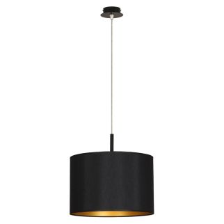 ALICE I L viseča svetilka E27 črna/črna