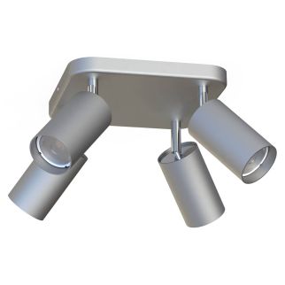 EYE SPOT IV stenska svetilka GU10 srebrna