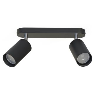 EYE SPOT II stenska svetilka GU10 črna