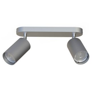 EYE SPOT II stenska svetilka GU10 srebrna