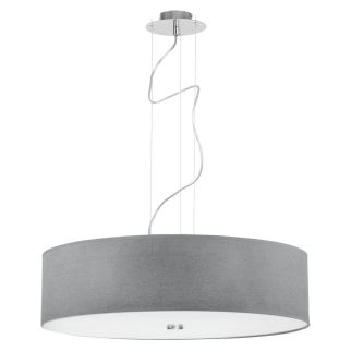 VIVIANE I viseča svetilka E27 siva/bela