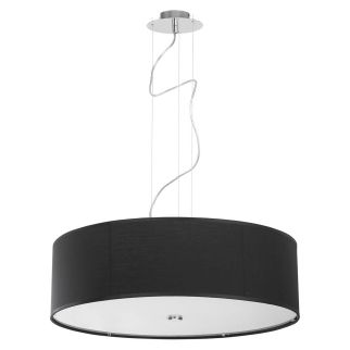 VIVIANE I viseča svetilka E27 črna/bela