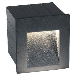 STEP stenska svetilka LED 3W toplo bela IP44 antracit