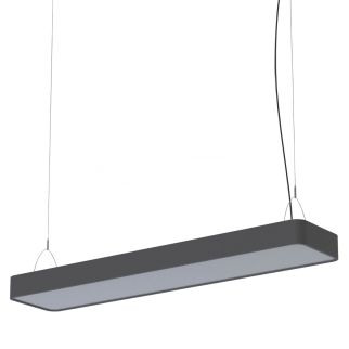 SOFT 90x20 viseča svetilka LED 16W antracit/bela