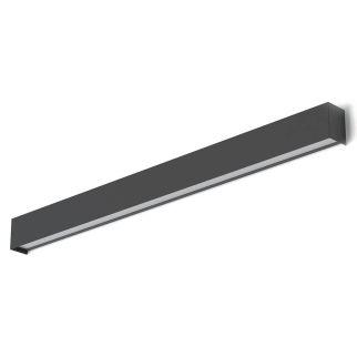 STRAIGHT M stenska svetilka LED 16W antracit/bela