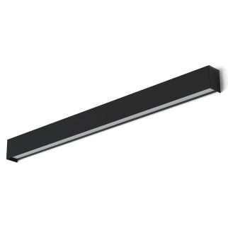 STRAIGHT M stenska svetilka LED 16W črna/bela