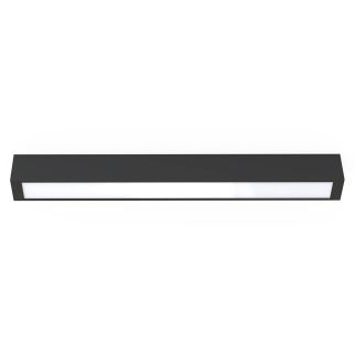 STRAIGHT S stropna svetilka LED 11W črna/bela