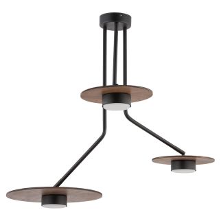 DISK III viseča svetilka GX53 črna/naravna