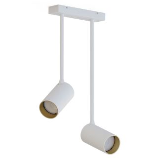 MONO LONG II viseča svetilka GU10 bela/zlata