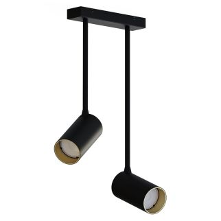 MONO LONG II viseča svetilka GU10 IP21 črna/zlata
