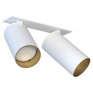 MONO SURFACE II stropna svetilka GU10 bela/zlata