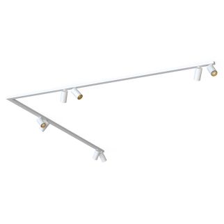 MONO CORNER VIII stropna svetilka GU10 bela/zlata