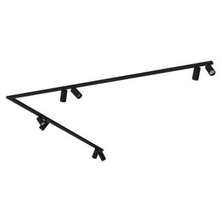 MONO CORNER VIII stropna svetilka GU10 črna