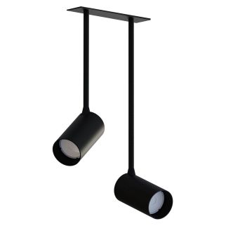 MONO SURFACE LONG II viseča svetilka GU10 črna