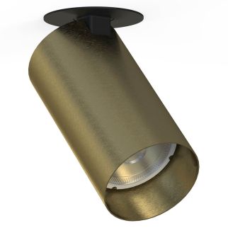 MONO SURFACE I stropna svetilka GU10 medenina/črna