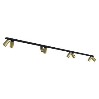 MONO VIII stropna svetilka GU10 medenina/črna