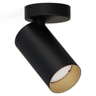 MONO I stropna svetilka GU10 črna/zlata