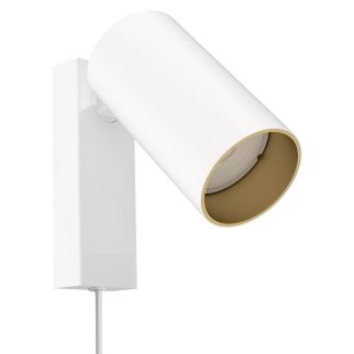 MONO KINKIET I stenska svetilka GU10 bela/zlata