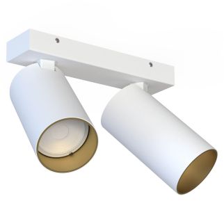 MONO II stropna svetilka GU10 bela/zlata