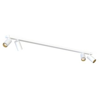 MONO IV stropna svetilka GU10 bela/zlata