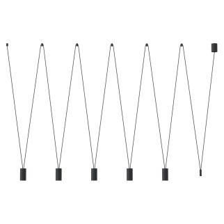 MORE EYE V viseča svetilka GU10 črna