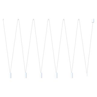 MORE EYE V viseča svetilka GU10 bela