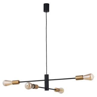 ROTOR viseča svetilka E27 črna/zlata