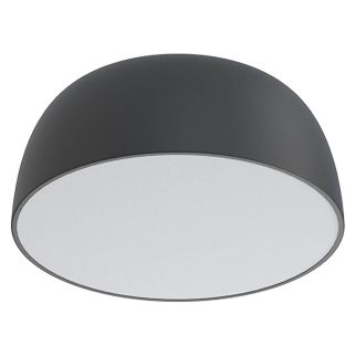 SATELLITE S stropna svetilka E27 okrogla črna/bela