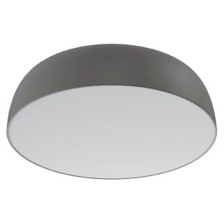 SATELLITE M stropna svetilka E27 okrogla umbra gray/bela