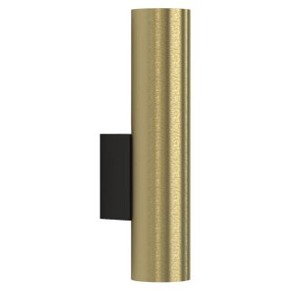 EYE stenska svetilka GU10 medenina/črna