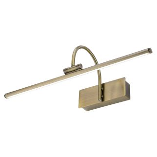 GIOTTO S stenska svetilka LED 9W toplo bela antique brass