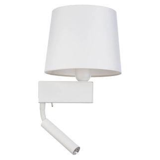 CHILLIN II stenska svetilka G9; E27 bela