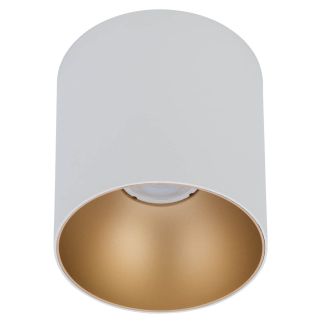 POINT TONE stenska svetilka GU10 bela/zlata