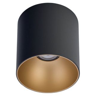 POINT TONE stropna svetilka GU10 črna/zlata