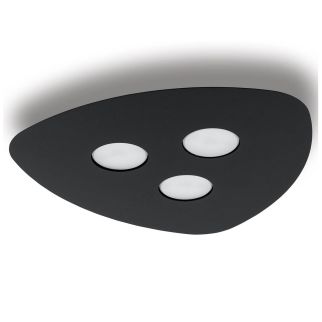 ORGANIC III stropna svetilka GX53 črna