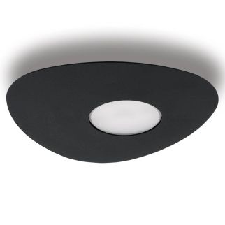 ORGANIC I stropna svetilka GX53 črna