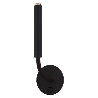 STALACTITE I stenska svetilka G9 črna