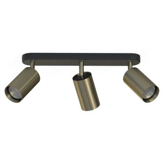 EYE SPOT III stenska svetilka GU10 medenina/črna