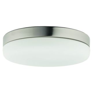 KASAI SATIN SENSOR stropna svetilka E27 PIR satine silver/bela
