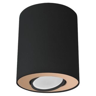 SET stropna svetilka GU10 črna/zlata