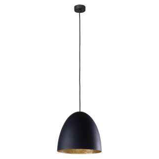 EGG M viseča svetilka E27 črna/zlata