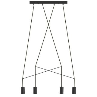 IMBRIA IV viseča svetilka GU10 črna